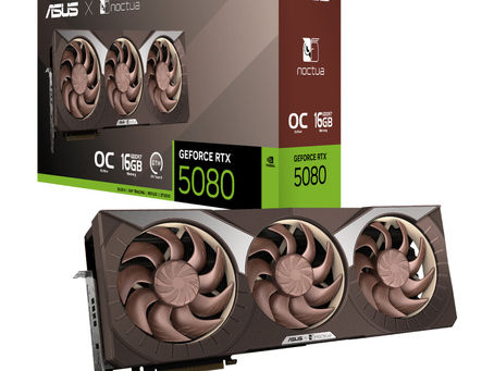 La tarjeta gráfica ASUS GeForce RTX 5080 Noctua Edition ya está disponible en Europa por 1699 €.