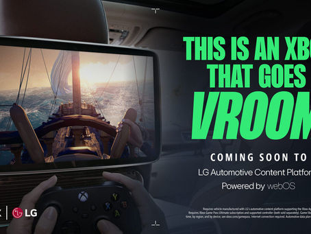 Xbox Cloud Gaming (Beta) llegará a determinados vehículos en colaboración con LG