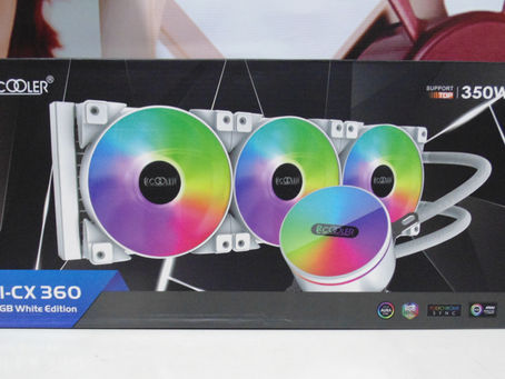 Review PCcooler GI-CX360 ARGB White Version