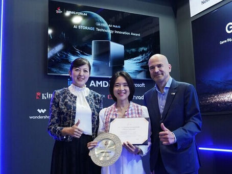 El N5 Pro con tecnología de inteligencia artificial de MINISFORUM gana el premio a la innovación en tecnología de almacenamiento con inteligencia artificial en la IFA 2025.