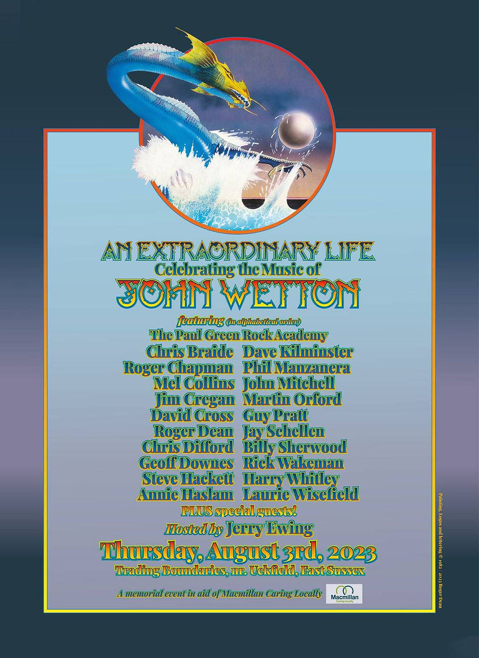 John Wetton Poster