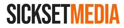 "SICKSET MEDIA logo with 'SICKSET' in black and 'MEDIA' in orange on a white background."