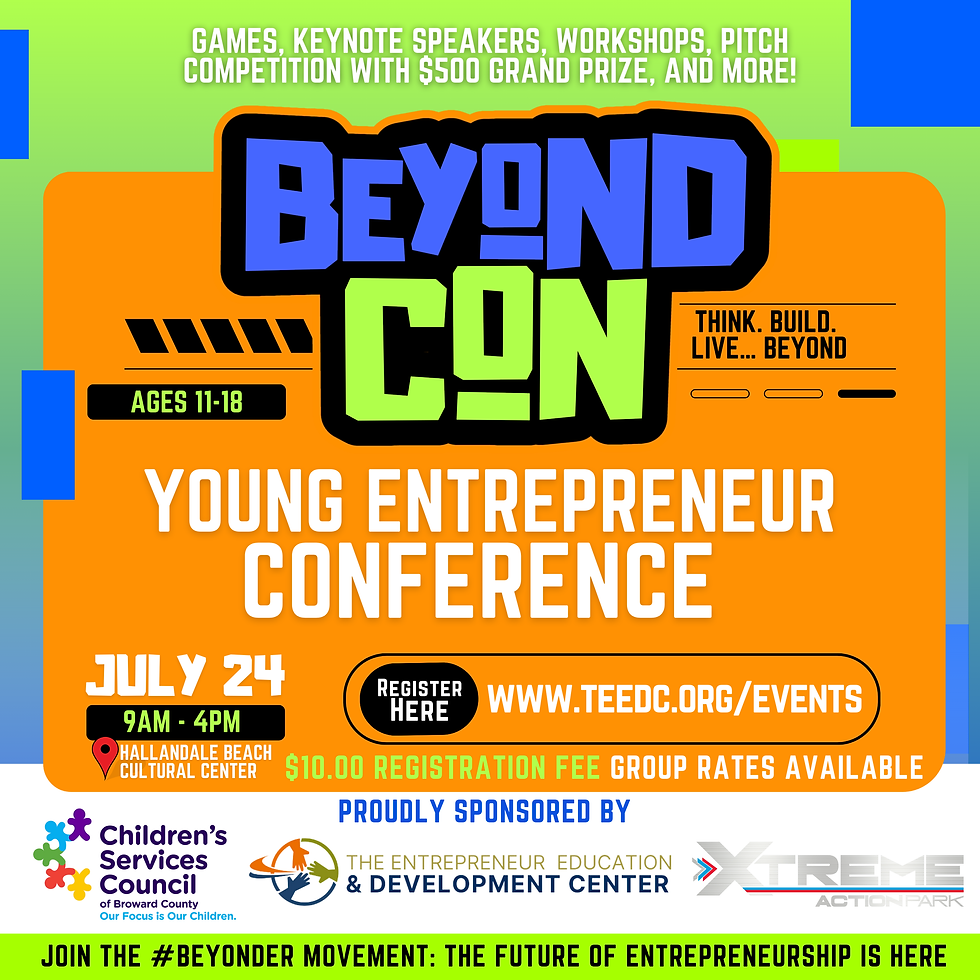 BEYONDCON YOUNG ENTREPRENEUR CONFERENCE