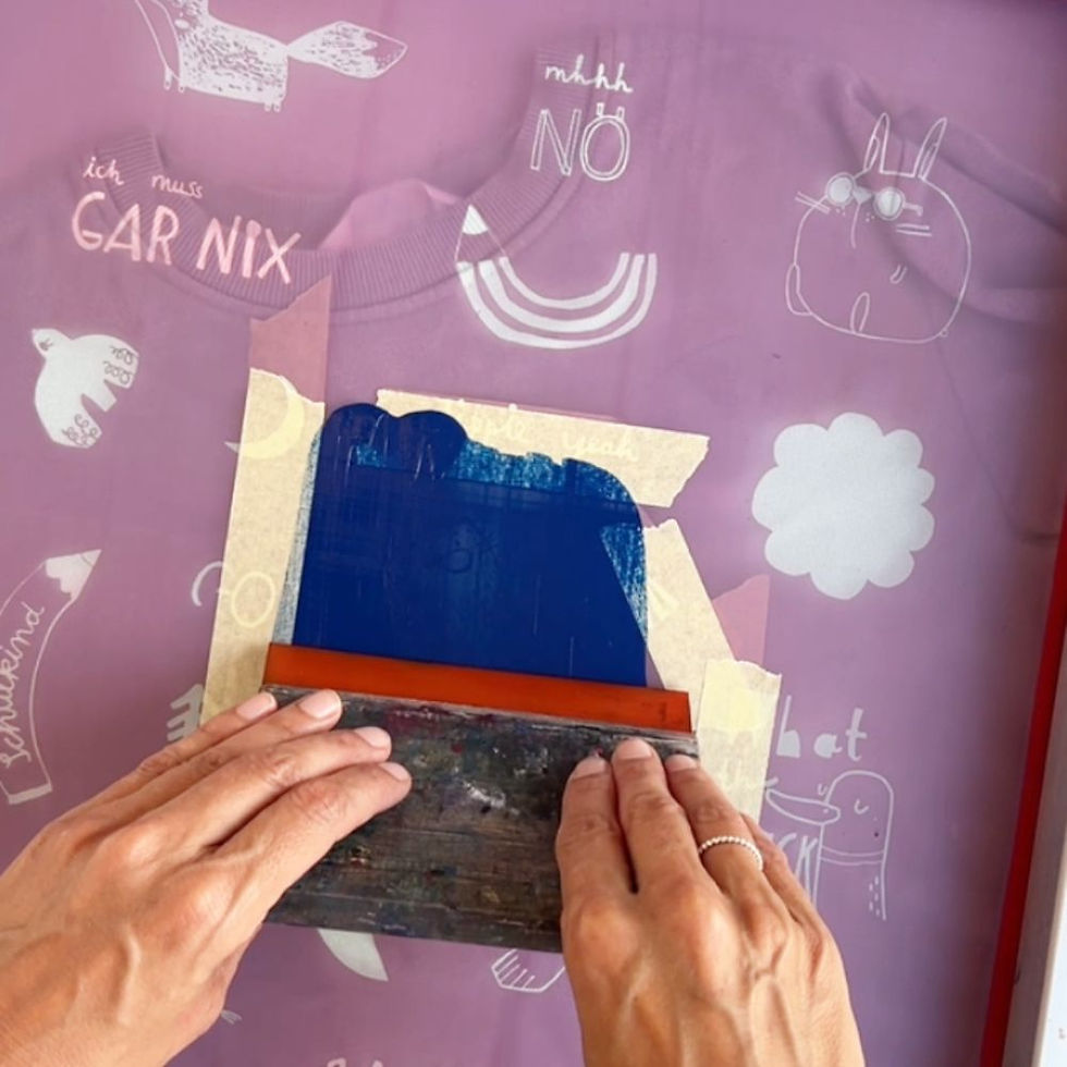 Siebdruck selber machen