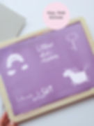 Kleines Holze-Siebdrucksieb mit 5 Motiven