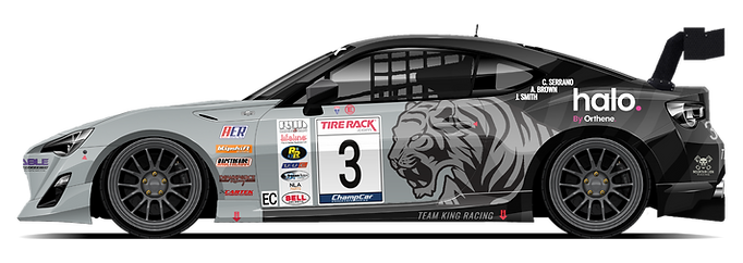 Team King Racing Car #3