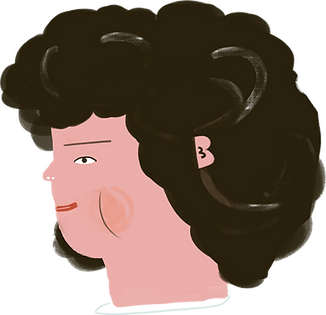 アフロヘアー