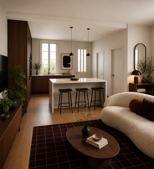 projet réalisation 
Architecte d'intérieur aveyron rodez Flavin toulouse alexia carriere 