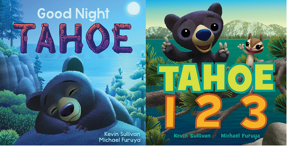 Thumbnail: Baby Book Set: Good Night Tahoe & Tahoe 123