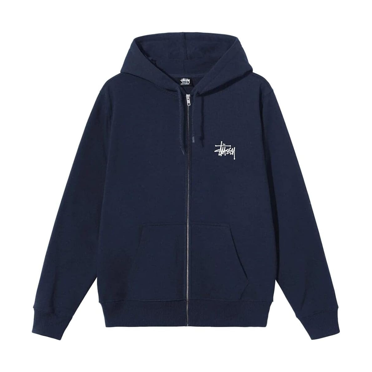 Stussy Zip Hoodie Blue