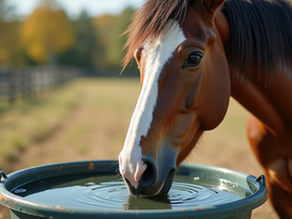Why Feeding Glycerol in a Horse’s Water Close to Competition Might Help in Severe Hot Weather