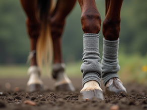 How Wet Sock Hydrotherapy Supports the Immune System and Speeds Healing in Horses