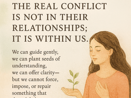 "Not Every Relationship Is Ours to Repair"