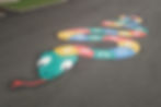 Jeux d'enfants en thermocollés