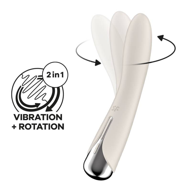 Satisfyer Spinning Vibe 1 — Nude