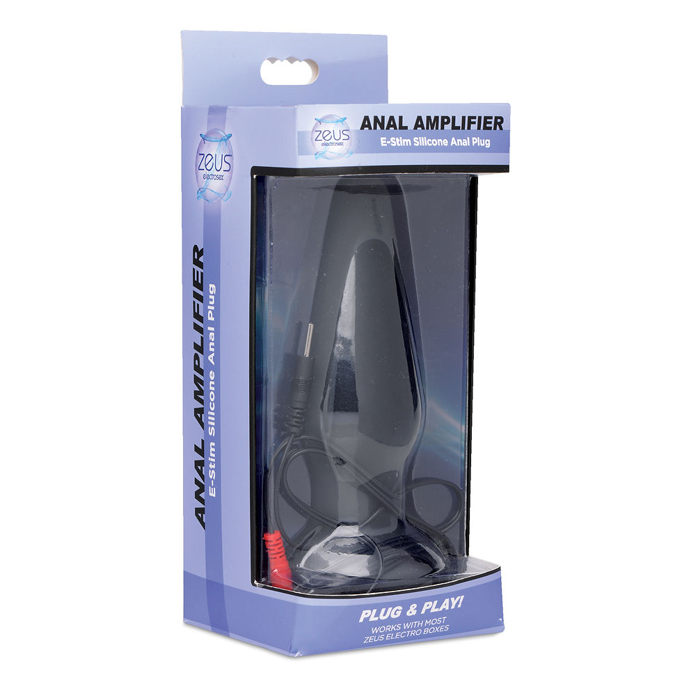 Thumbnail: Zeus Anal Amplifier Silicone eStim Plug