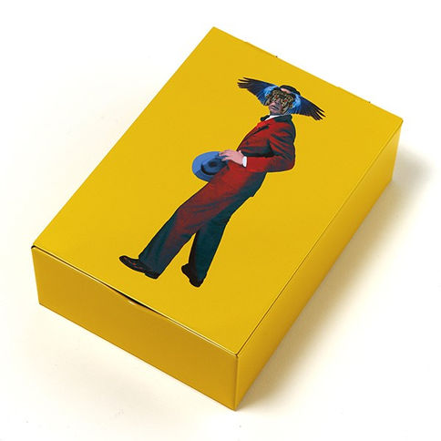 Boîte rectangulaire en métal Gangzai MISTER WING