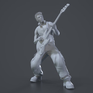 ZBRUSH CHARACTER SCULPTING - BASSIST