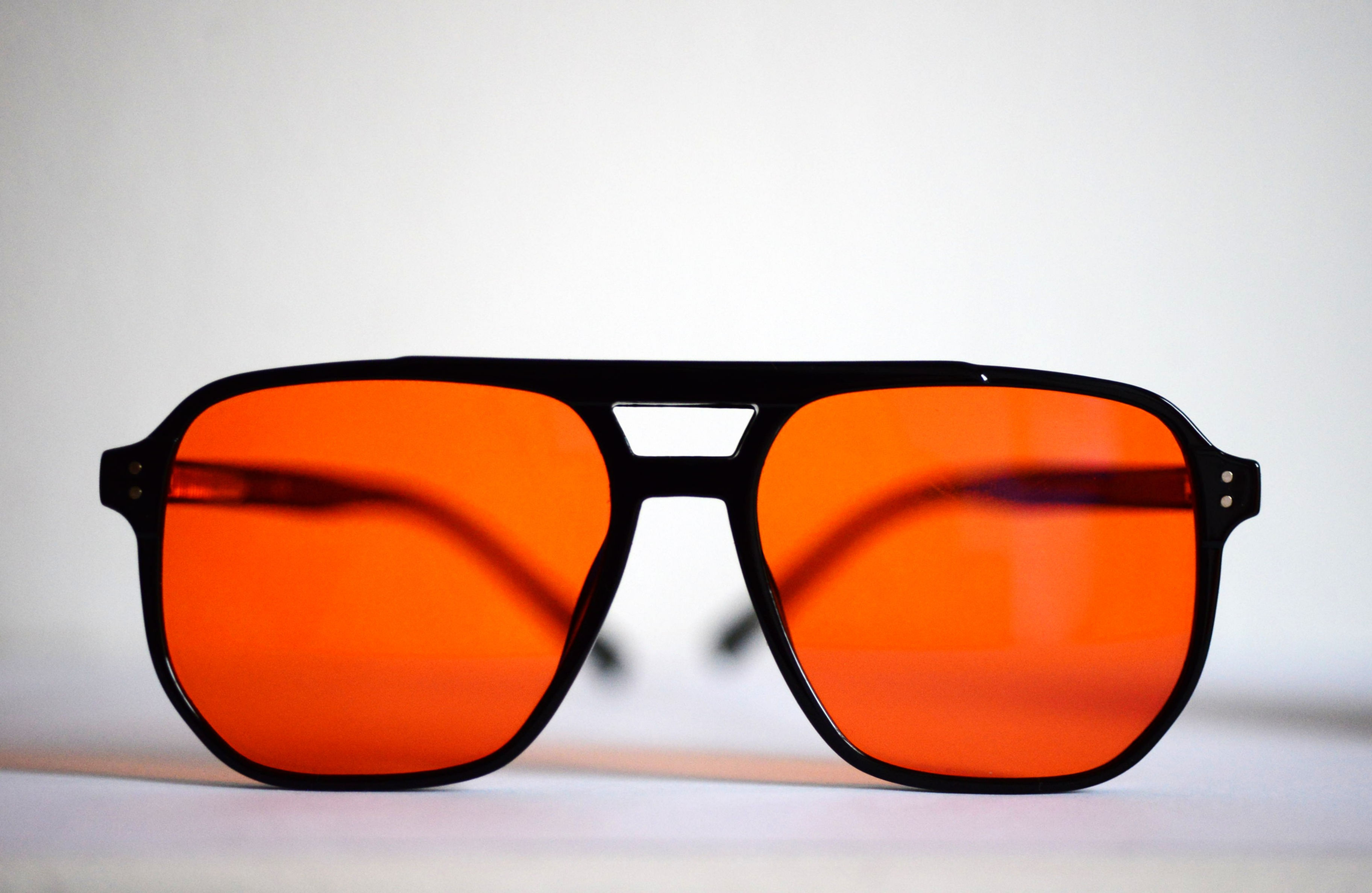 100% Blue Light Blocking Glasses - Red Sleep for Total Blue and Green Light