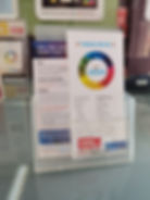 brochure holder stand