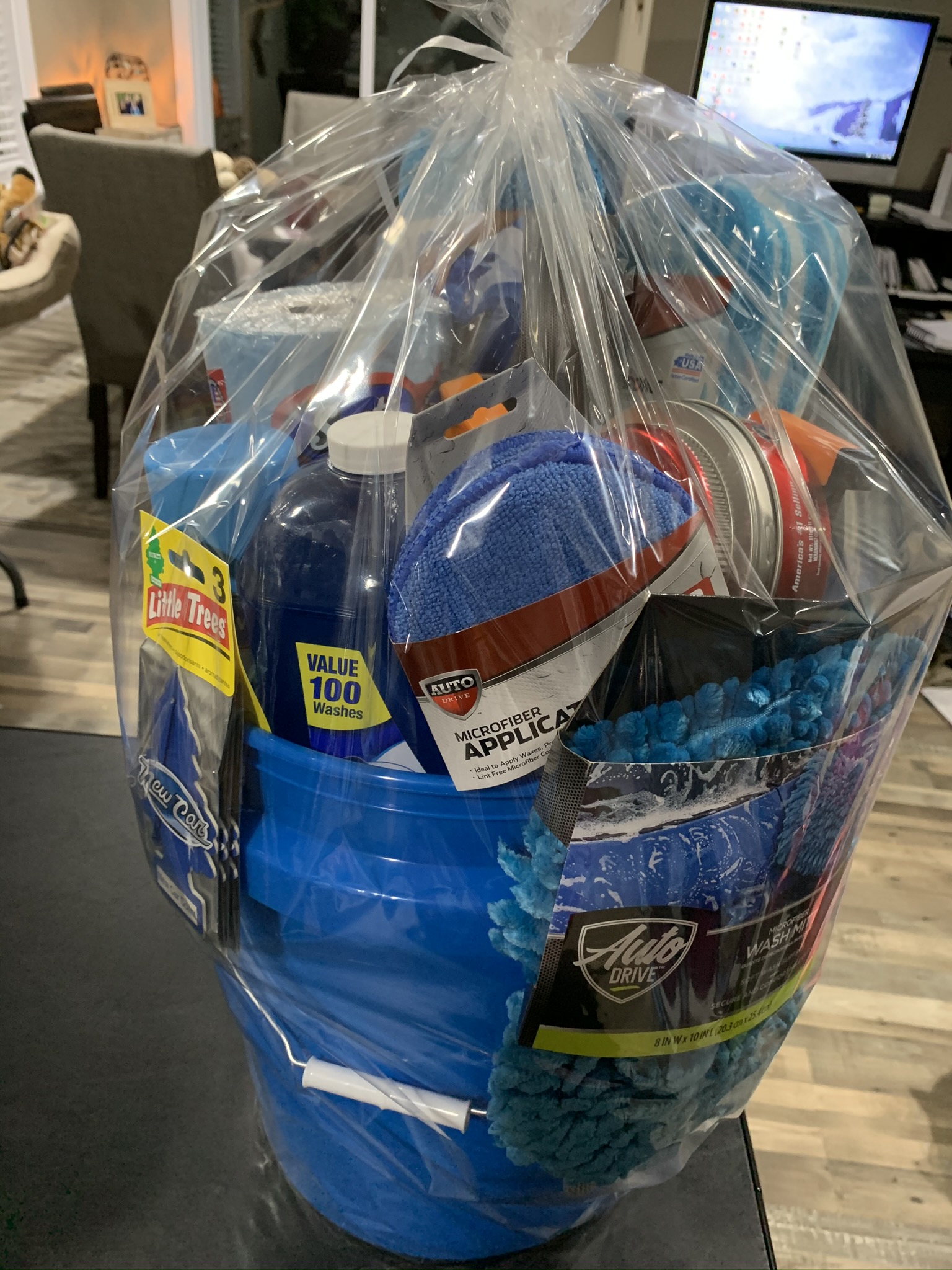 #2 - CAR WASH BUCKET (BLUE PAIL)