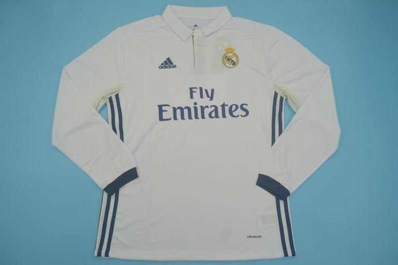 Real Madrid 2017 Local Manga Larga