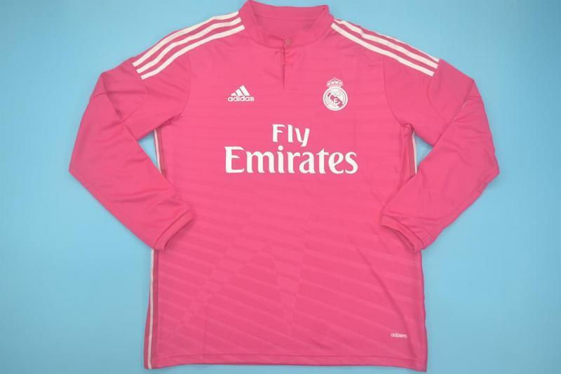 Real Madrid 2015 Visitante Manga Larga
