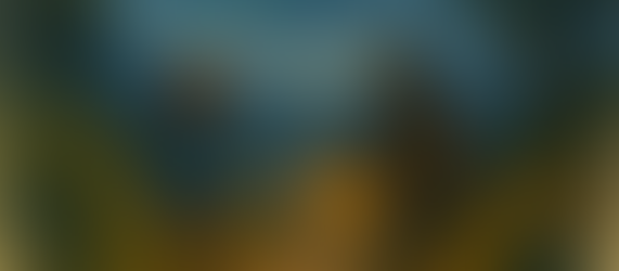 Watercolor painting of a woman with curly auburn hair walking alongside a man carrying a lantern. They are on a winding path through a forested mountain landscape under a starry night sky. The lantern casts a warm glow, guiding their way, while the stars shimmer above in a quiet, magical atmosphere.