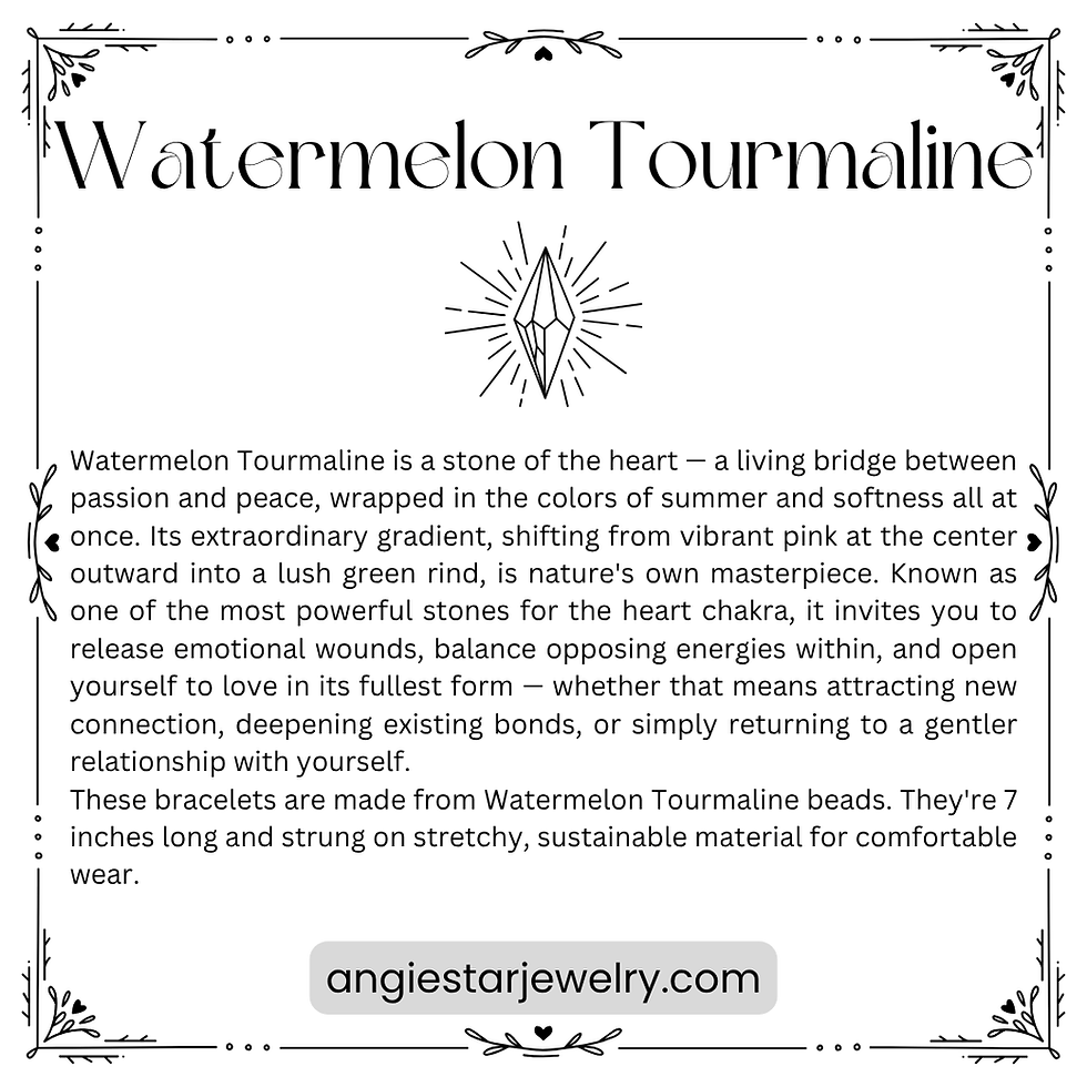 Thumbnail: Watermelon Tourmaline Bracelets