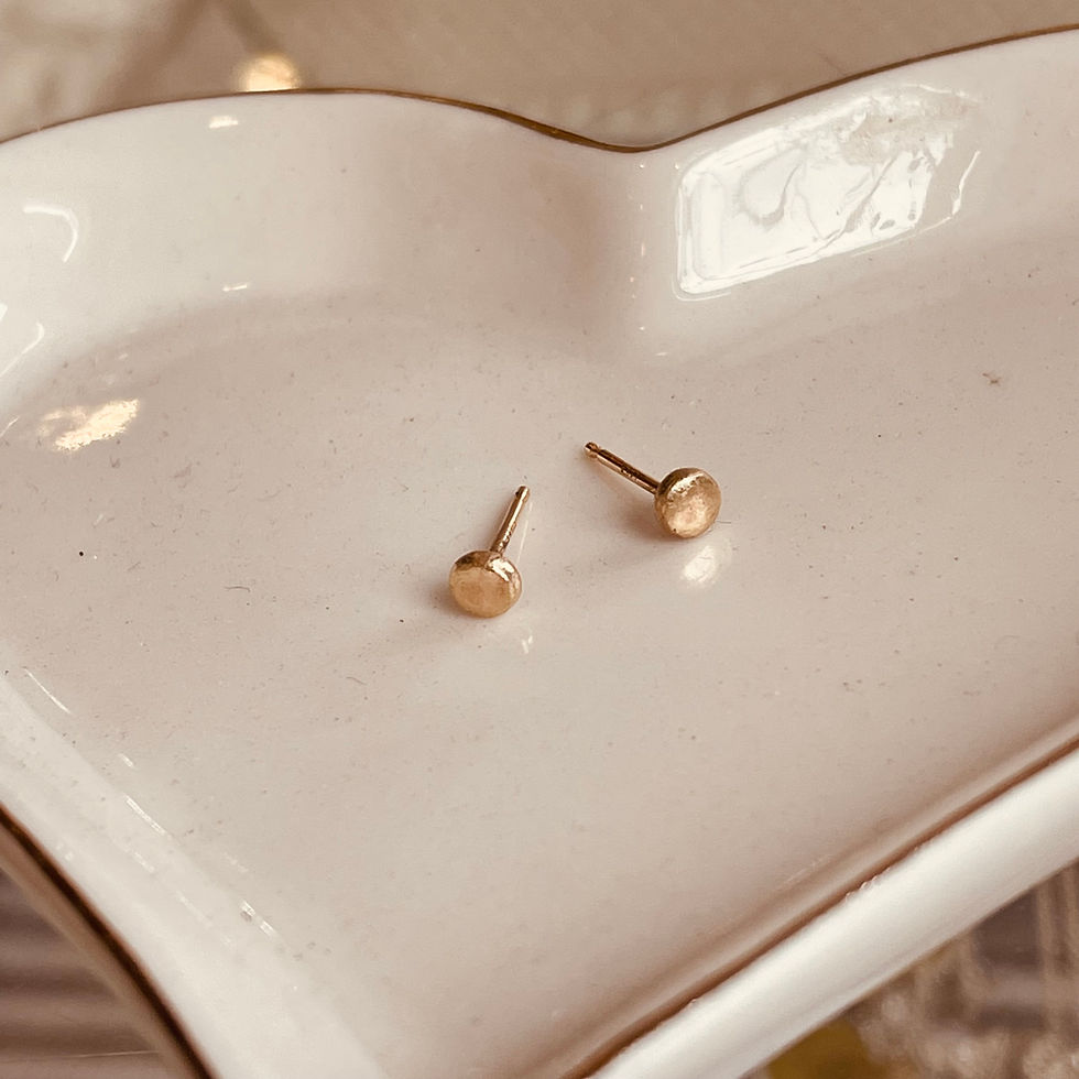 Thumbnail: *Petite Pools Gold Studs