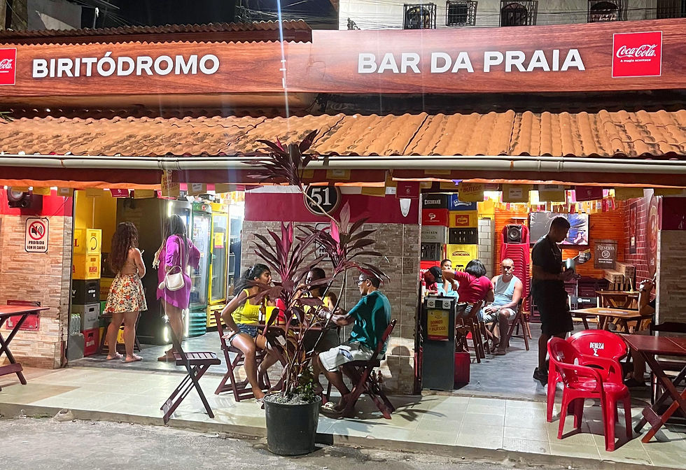 Fachada do Biritódromo (Bar da Praia) _ Foto: Ronaldo Anunciação