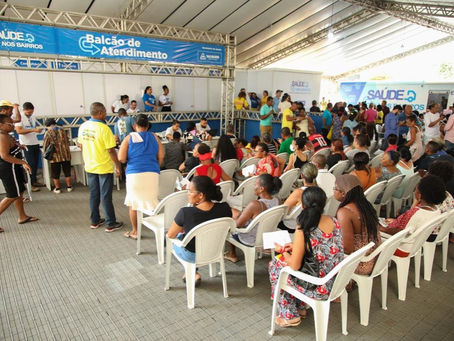 Saúde nos Bairros chega ao Cabula para atender a comunidade