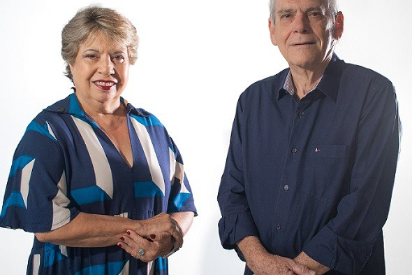 Ramiro Lubián Carbalhal e Maria da Graça Pitiá Barreto em foto de divulgação.