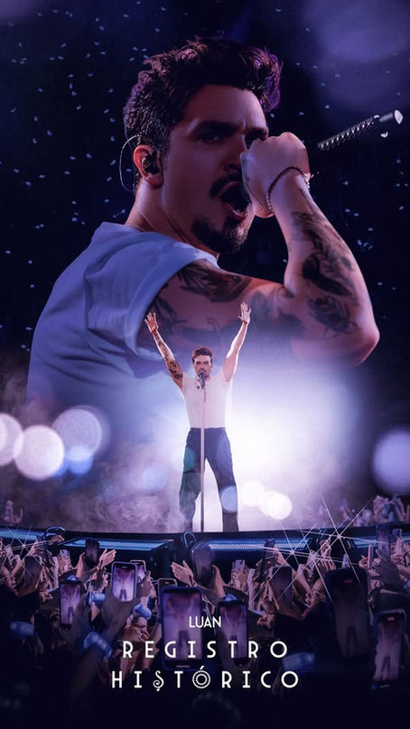 Luan Santana completa 35 anos e celebra no Allianz Parque