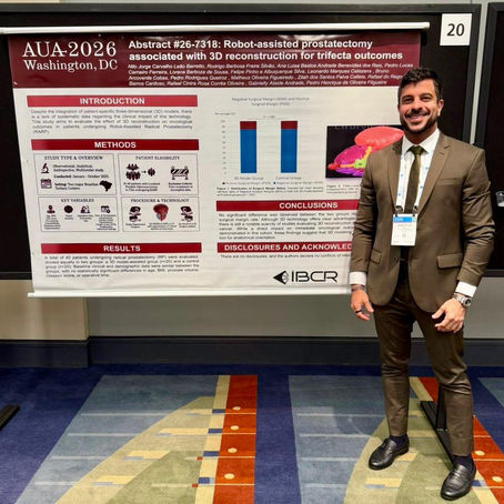 Baiano apresenta pesquisa sobre cirurgia robótica em maior congresso de urologia do mundo