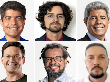 ACM Neto lidera e Jerônimo cresce em nova pesquisa do IPEC