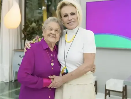 Ana Maria Braga se emociona ao homenagear Palmirinha no "Mais Você"