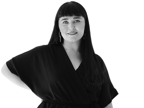 natalia roma grzyb czarno biala w kobinezonie czarnym