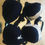 Thumbnail: PLAYBOY Intimates Bunny Logo Adjustable Push Up Bra/ Regular black and white