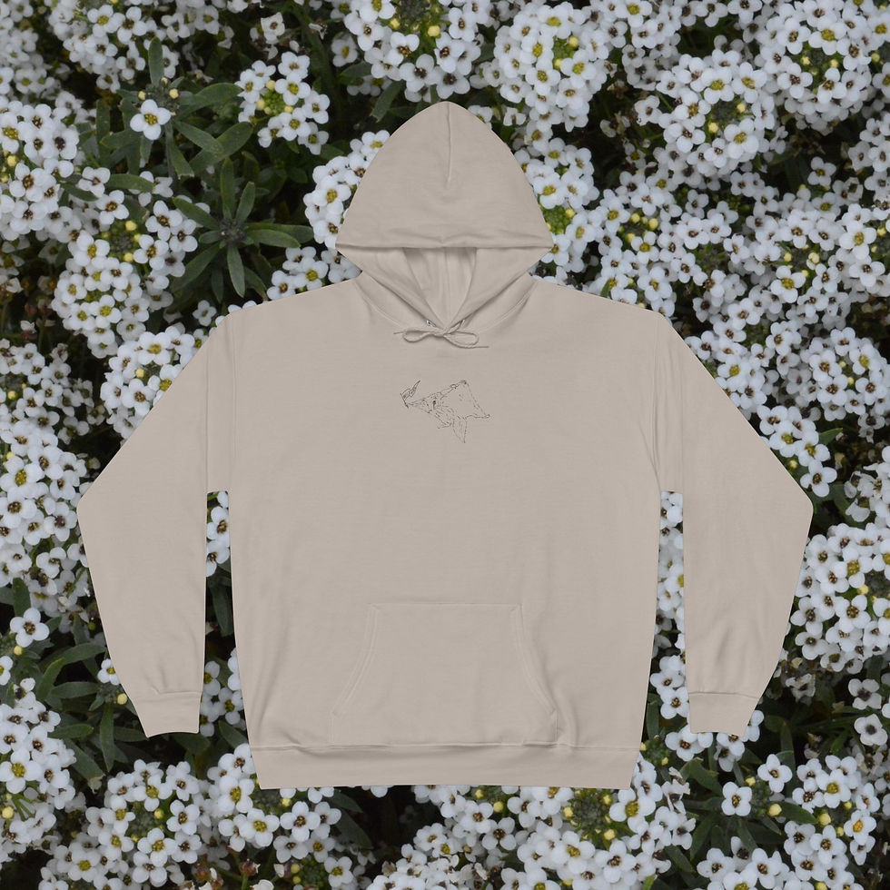 Thumbnail: N. Flying Squirrel Unisex Eco-Friendly Pullover Hoodie 