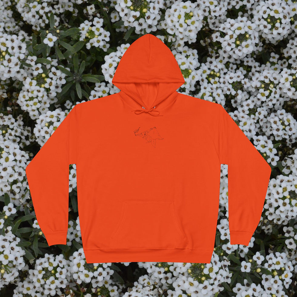 Thumbnail: N. Flying Squirrel Unisex Eco-Friendly Pullover Hoodie 