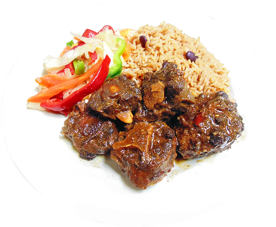 Arranged Food and Objects