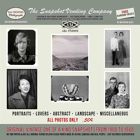 aastudiosincchicago A&A Studios, Inc SNAPSHOT VENDING PHOTO MACHINE
