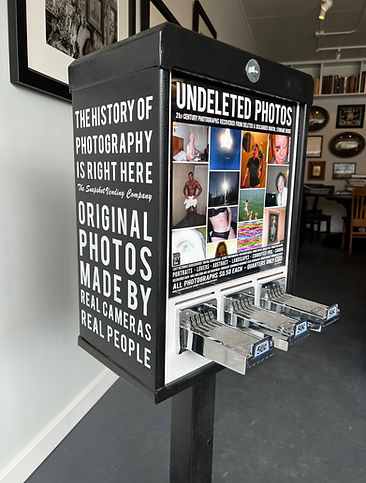 Photo Vending Machine Artist Anthony Vizzari aastudiosincchicago UNDELETED PHOTOS