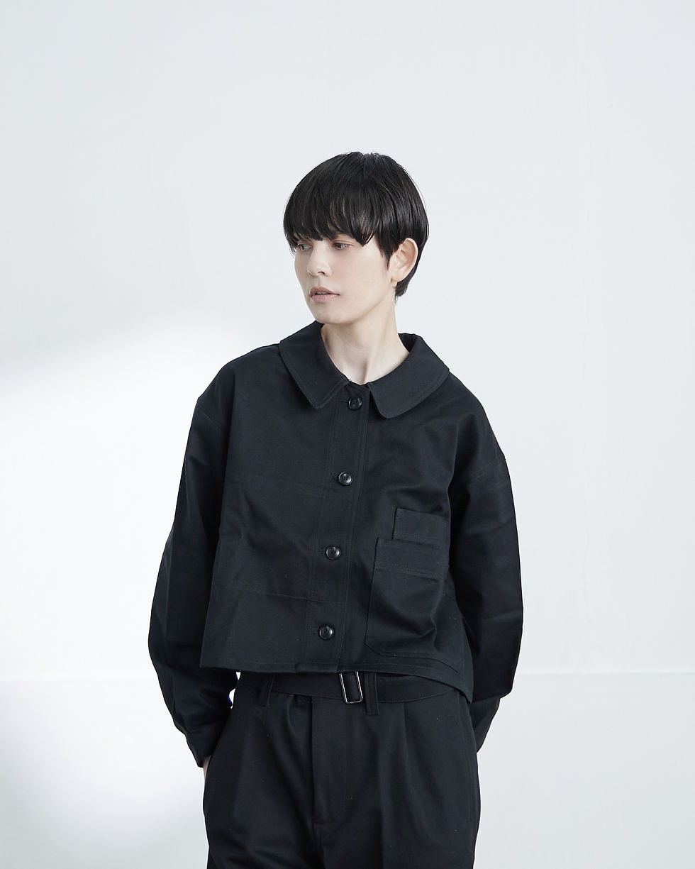 Thumbnail: SHORT  WORK JACKET＝BLACK=