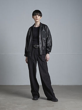 【牛革】 Sisii ベージュ レザージャケット スタンドカラー S 4434 Mens | SISII