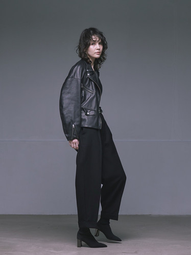 美品✨sisii ライダースジャケット　トロトロ　牛革　黒　S Ray BEAMS（レイ ビームス）sisii / new シングルライダース