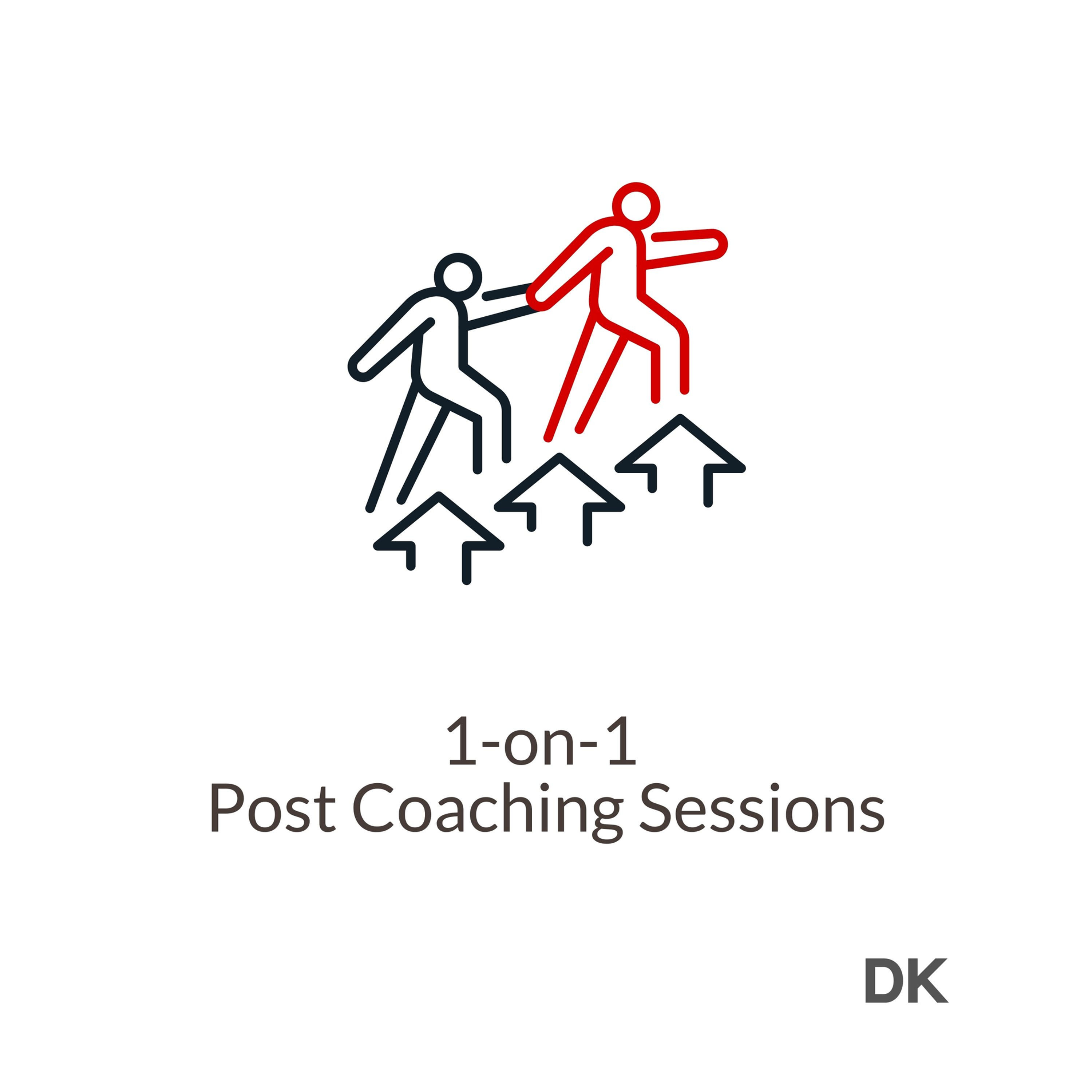 1-on-1 Post Workshop Coaching Sessions