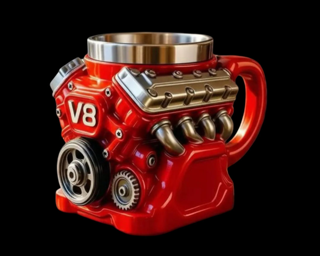 V8 Engine Small Mug