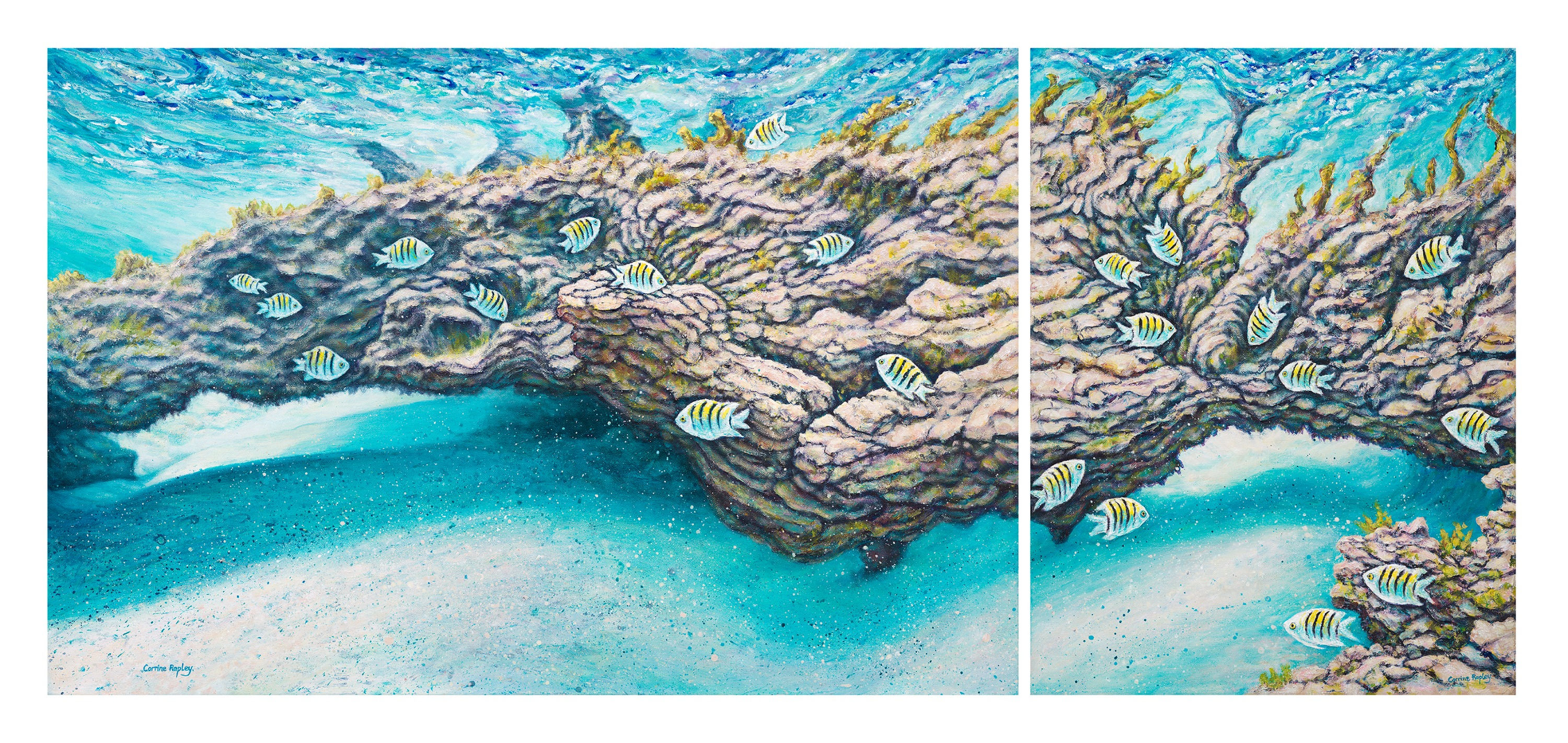 Underwater World (Diptych), 2020